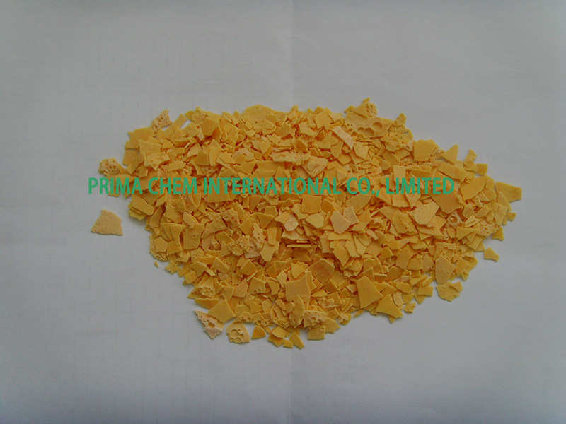 Sodium sulfide,Yellow flakes